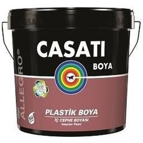 Resim Dyo Casati Allegro Plastik Iç Cephe Duvar Boyası 20 Kg 