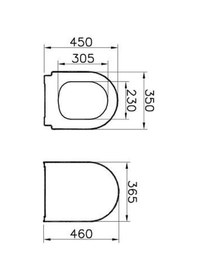 Resim Vitra Turkuaz Unıversal 2 Soft Klozet Kapağı 85 - 003 - 009 