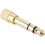 Resim Electroon 3.5Mm To 6.3Mm Stereo Çevirici Fiş Gold 