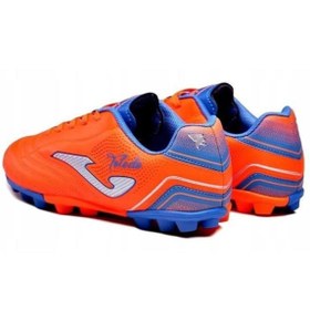 Resim Joma Tojs2308hg Toledo Jr 2308 Royal Hard Ground Turuncu/mavi Çocuk Krampon 
