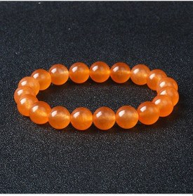 Resim Embracenaturereiki Doğal Taş Bileklik Erkek/kadın Çakra Kuvars Akik Ametist Enerji Şifa Koyu Yeşil 21cm Green 