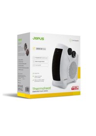 Resim Jopus 2000w Isıtıcı Fan Termostatlı, Sıcak-soğuk Hızlı Isıtma, 25 M² Alan Kapasitesi 