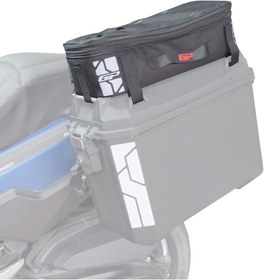 Resim GP KOMPOZİT KMSC06 Universal Motosiklet Yan Çanta Üstü Kumaş Çanta Siyah 