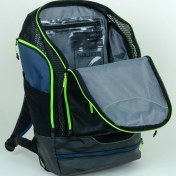 Resim Decathlon Nabaiji Yüzücü Sırt Çantası - Siyah / Sarı - 27 Litre - 900 