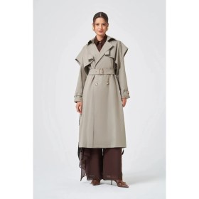 Resim Ftz Women Kadın Trençkot Taş 31354 