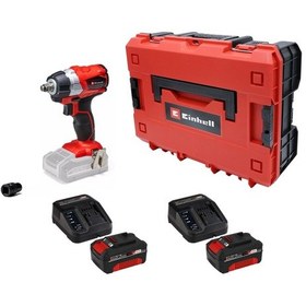 Resim Einhell TP-CW 18 Li Bl Akülü Somun Sıkma Makinesi + 2 X 4 Ah Akü Çantalı 
