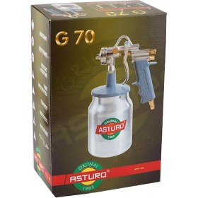 Resim Alttan Depolu Havalı Boya Tabancası 1.8 mm G70 