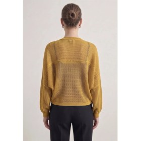 Resim Neden Tekstil Premium Ajurlu Ince Triko Bolero Hırka 
