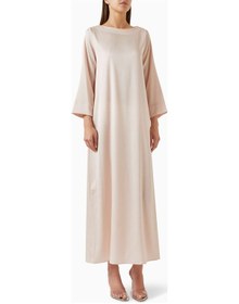 Resim Ronanna Konforlu Şıklığıyla Sequin Detaylı Abaya Seti Her Ortama Uygun Kullanım Için Ideal Açık Pembe 