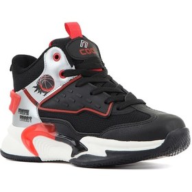 Resim Vojo Miami Ortopedik Taban Bilekli Çocuk Basketbol Ayakkabı 267800001696 01 Siyah 