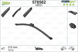 Resim SİLECEK SÜPÜRGESİ ARKA 31cm X1 MUZ TİPİ HydroConnect ÇOKLU BAĞLANTILI ÜNİVERSAL HR31 
