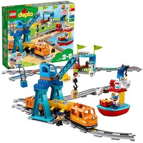 Resim LEGO® Duplo 10875 Kargo Treni 105 Parça 