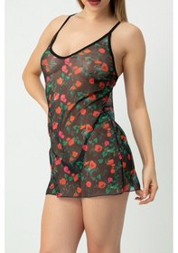 Resim Phevos Desenli Askılı Gecelik 001 