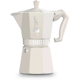 Resim Bialetti Moka Pot Exclusive 6 Cup Krem 