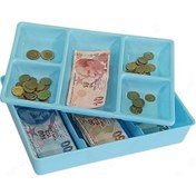 Resim Çekmece İçi Para Düzenleyici Kutu Bozuk Para Tepsili Cf003 Büyük Boy - Cf003 Mavi 