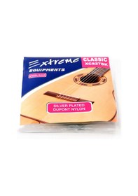 Resim Extreme Xcs27bk Siyah Klasik Gitar Teli Özel Siyah Naylon Farklı Bir Tını 