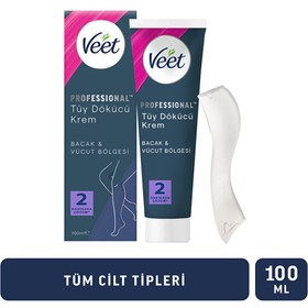 Resim Veet Profesyonel Tüy Dökücü Krem Tüm Ciltler 100 ml 