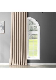 Resim Evdepo Home Blackout Karartma Fon Perde Kum Beji Bej 