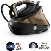 Resim TEFAL 9 Bar Pro Express Vision Buhar Kazanlı Ütü, Akıllı Buhar, Yüksek Basınç Teknolojili, Güçlü Performans Lambader Hediye 