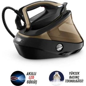 Resim TEFAL 9 Bar Pro Express Vision Buhar Kazanlı Ütü, Akıllı Buhar, Yüksek Basınç Teknolojili, Güçlü Performans Lambader Hediye 