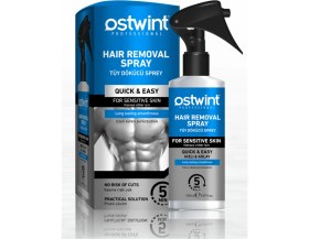 Resim Ostwint Erkek Tüy Dökücü Sprey 150 ml Hassas Ciltler İçin Hızlı ve Kolay Kullanım 
