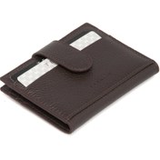 Resim Kahve Deri Erkek Kredi Kartlık - S1KK00001617-A42 