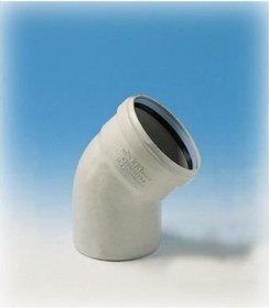 Resim Ege Yıldız 50X45 Pvc Açık Dirsek 3,2 mm 