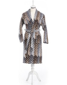 Resim Özdilek Hawai Eclectic Kadife Şal Yaka Bornoz L Beden 334196 Kahverengi 