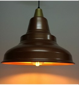 Resim Mylights Retro Ruystik Bakır Metal Sarkıt Avize 