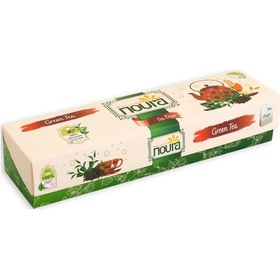 Resim Noura Natural Bardak Poşet Yeşil Çay 25'li 