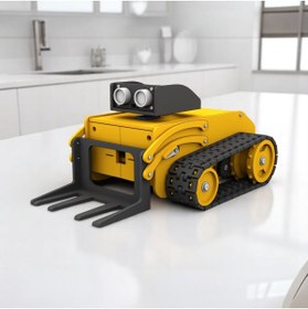 Resim ardecem bilgisayar Arduino Builder Pist Robotu Plastik Parçaları Vida Seti Dahil 