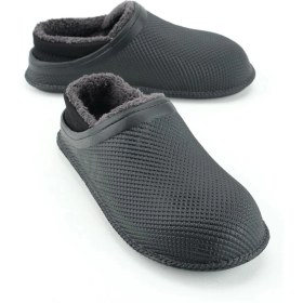 Resim Gezer 15336 Eva Içi Peluşlu Sessiz Taban Erkek Kışlık Ev Terliği 