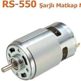 Resim Mlsemfaelektronik-Rs 550 Şarjlı Matkap / Cnc Motoru - Yüksek Kalite 