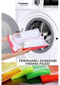 Resim Fermuarlı Ayakkabı Yıkama Filesi Tr Çok Renkli Diğer 