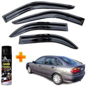 Resim Renault Laguna 1 Mügen Cam Rüzgarlığı 1994-2002 Arası 4 Lü Takım +500ml Lastik Parlatıcı 