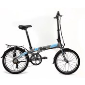 Resim Dahon Vybe D7 Katlanır Bisiklet (Gri-Mavi) 