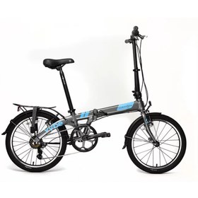 Resim Dahon Vybe D7 Katlanır Bisiklet (Gri-Mavi) 