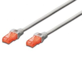 Resim BC-U6050 Beek CAT. 6 Patch Kablo, U/UTP, 5 metre, AWG 26, Gri Renk 