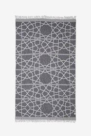 Resim Marrakech Jakarlı Peştemal Siyah, Taşıma Çantalı 