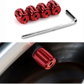 Resim Xiyu Shop C-Kırmızı Stili Yazın Tekerlek Kapakları Araba Lastiği Kök Valf Kapağı Hırsızlığa Karşı Kapaklar Tekerlekler Otomobil Lastikleri Nipel Kapağı Kapak Lastik Parçaları Aksesuarlar (Yurt Dışından) 