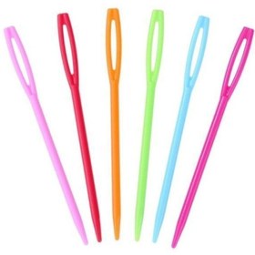 Resim Mir Plastik Yün Iğnesi (9cm) (100lü) 