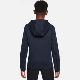 Resim Nike Sportswear Smooth Tech Fleece Full-Zip Hooded Çocuk Ceket 