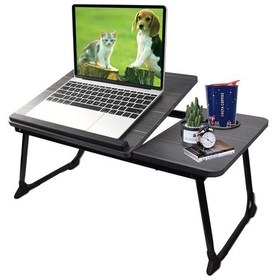 Resim Laptop Sehpası Yükseltilebilir Ders Çalışma Masası Çocuk Çalışma 