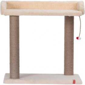 Resim AyrStore Platform Oturaklı MELODY Model Kedi Tırmalaması (Krem) 