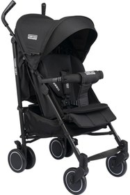 Resim Tommybaby Luppo Black Tam Yatar Baston Bebek Arabası Puset 
