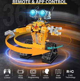 Resim Robot Çocuk Programlanabilir ve Uzaktan Kumandalı Kiti 