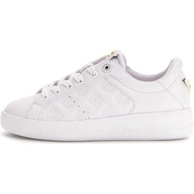 Resim Guess Kadın Ronii Beyaz Logolu Snekaer Beyaz 