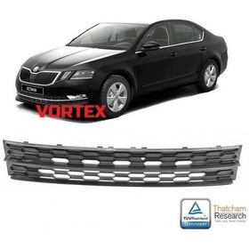 Resim Skoda Octavia Ön Tampon Orta Izgara 2017 Sonrası Uyumlu 