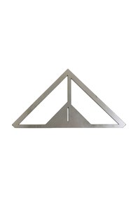 Resim Suofeng Paslanmaz Çelik Kare Zemin Açıcı Ölçüm Cetveli - Fayans Kesme Aleti 