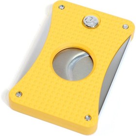 Resim Caseti Sarı 3D Tasarımlı Giyotin Puro Makası S Cut CA576(18) 